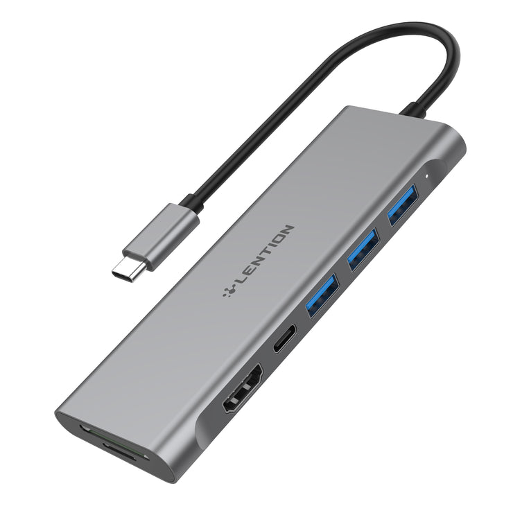 LENTION 7-in-1 USB C Multi-Port Hub  - $36.99 -  Lention.com