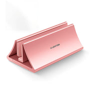 Lention.com: [Stand-LS1] Vertical Desktop Stand, Fits MacBook Pro 13/15 (Late 2008 - Mid 2015) (Rose Gold): Electronics