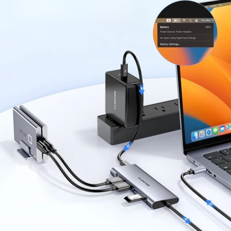 Why Mac-Style Aluminum USB-C Hubs Are Best for Heat Dissipation – Lention
