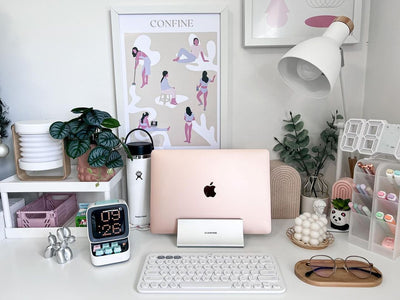Review|LENTION Aluminum Space-Saving Vertical Desktop Stand (Stand-LS2)