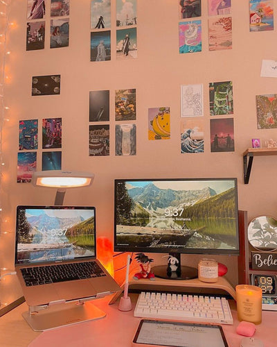 LENTION L5b Adjustable Height Laptop Stand|20% OFF CODE: RSLS20|Wide Compatibility