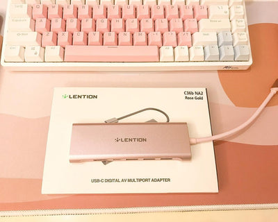 Review|LENTION 7-in-1 USB C Hub with 4K HDMI and SD Card Reader More (CB-C36B)