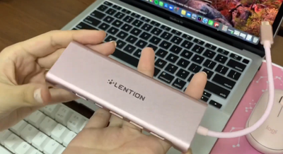 The Review of LENTION 7-in-1 USB C Hub with 4K HDMI and SD Card Reader More(CB-C36B)