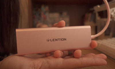 The Review of the LENTION 7-in-1 Rose Gold USB C Hub  with 4K HDMI and SD Card Reader(CB-C36B)