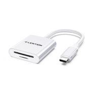 LENTION USB-C to SD/Micro SD Card Reader, SD 3.0 Card Adapter (CB-C8)