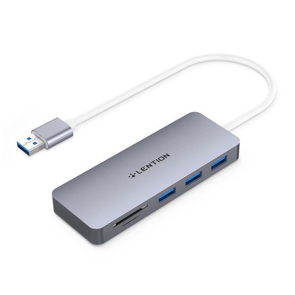 USB 3.0 Hub for fast data transfer up to 5Gbps