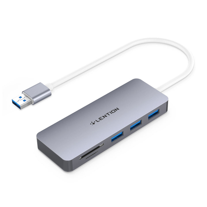 USB 3.0 Hub for fast data transfer up to 5Gbps