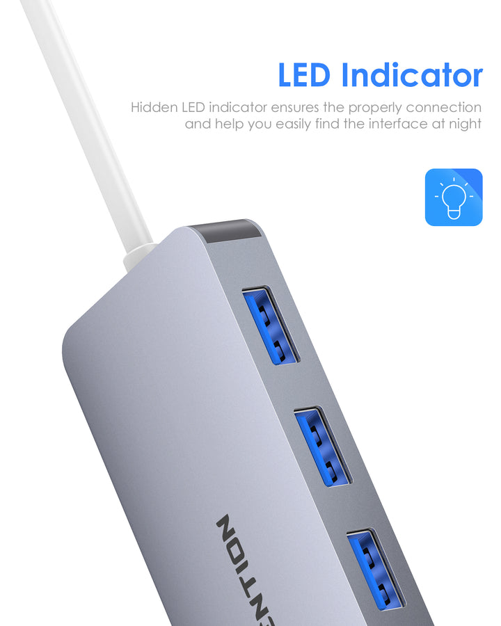 No driver USB Hub for Windows and Mac OS X