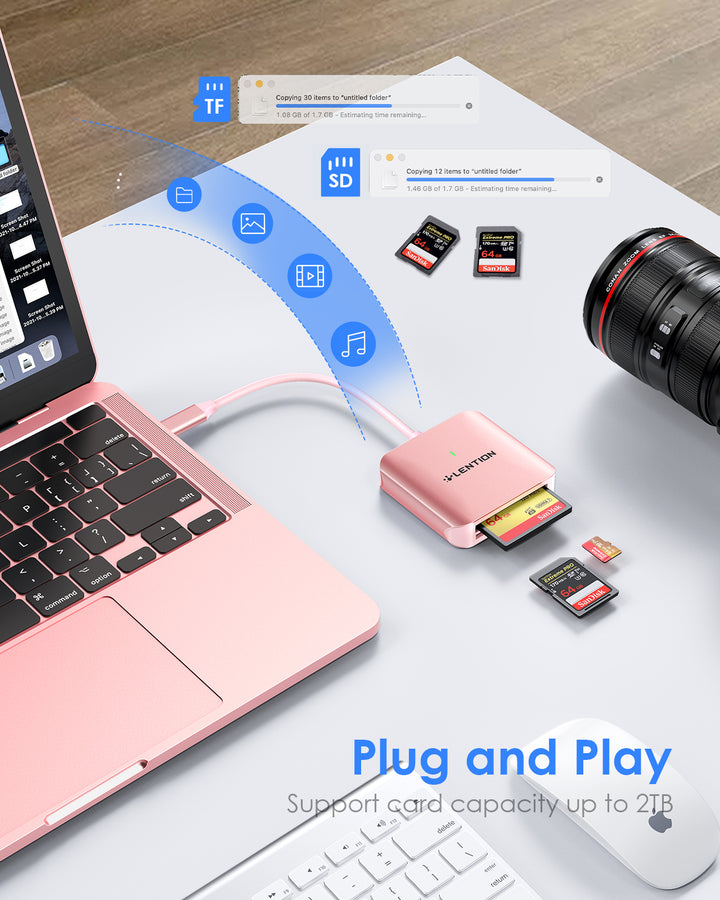 USB-C video transfer adapter