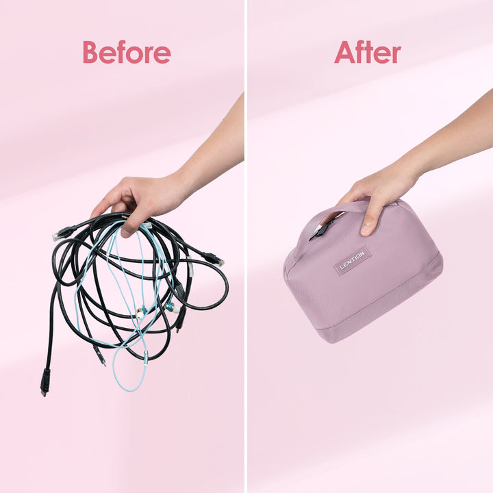 Bolsa Organizadora Para Cables Y Accesorios Electrónicos - Impermeable Y Con Múltiples Compartimentos