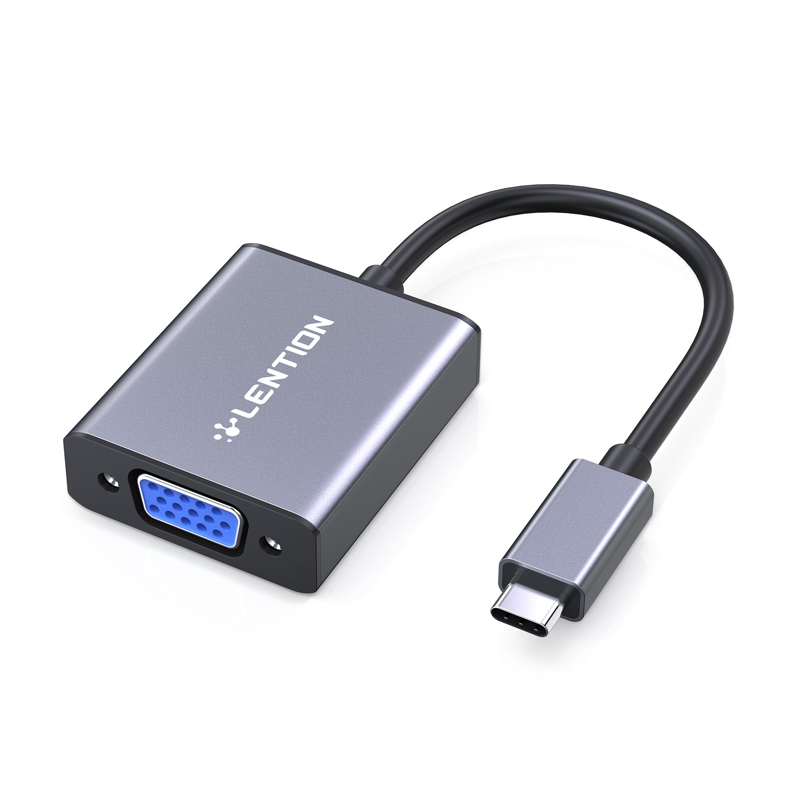 LENTION USB C 10-in-1 Docking Station (CB-D62, Space Gray) – Lention