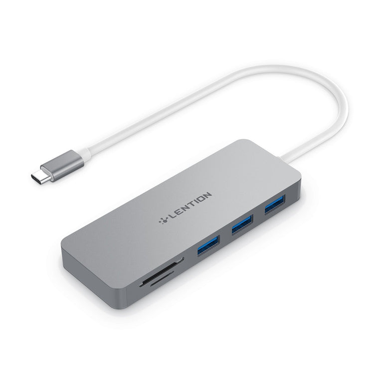 LENTION USB C Hub for MacBook Pro 2019 2018 2017 2016, MacBook Air 2019 2018  - $19.99 -  Lention.com