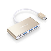 LENTION 4-in-1 USB-C Hub with 3 USB 3.0 and Type C Power Delivery (CB-C13se)