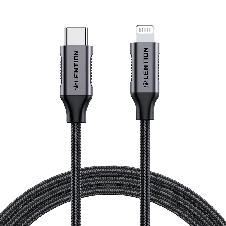 LENTION USB-C to Lighting Non-Slip Series 3A Cable (CB-CLN-3A1M)