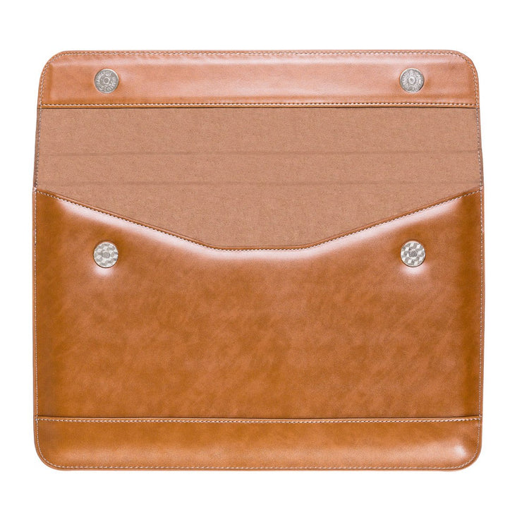 Leather deals laptop envelope