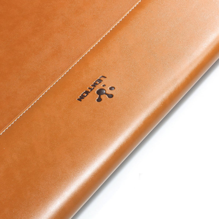 Lention.com:Leather Sleeve Case For MacBook and Ultra Slim Laptop: Computers & Accessories