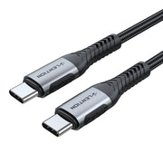LENTION 6.6ft USB C to USB C 100W Fast Charging Braided Cable Provide 480Mbps Data Speed and Covered (CB-CCE)