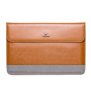 Leather Sleeve Case - MacBook and Ultra Slim Laptop – 12-16 inch slim laptop|Lention.com