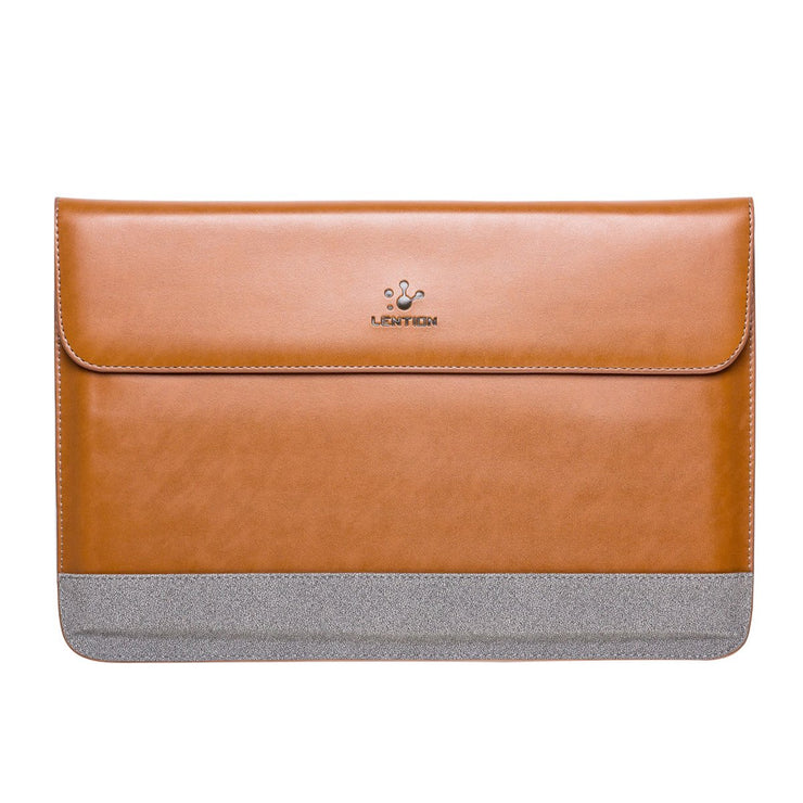 Leather MacBook Pro/Air sleeve, case | Classic Brown