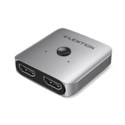 LENTION 2 x 1//1 x 2 Bi-Directional 4K/60Hz Aluminum Dual HDMI Switcher from Lention.com.