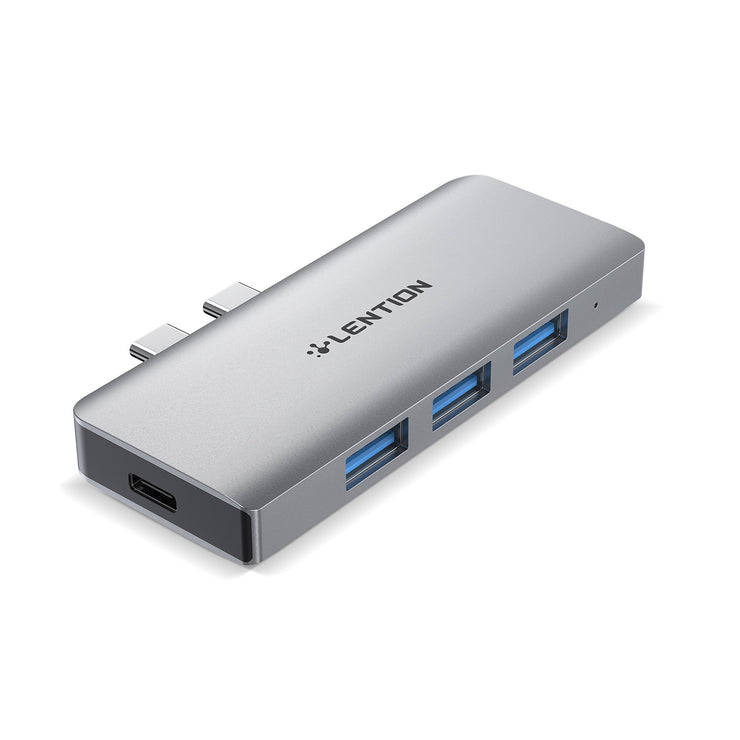 LENTION USB C Portable Hub with 100W Power Delivery -  Lention.com