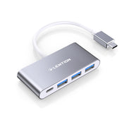 LENTION 4-in-1 USB-C Hub with 3 USB 3.0 and Type C Power Delivery (CB-C13se)