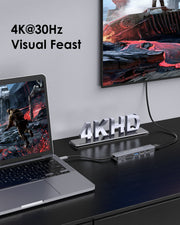 LENTION 7-in-1 USB C Hub (CB-CE18)