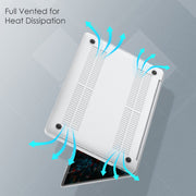 Macbook Case | Matte Finish Hard - with Dust Plugs | Lention – Lention.com