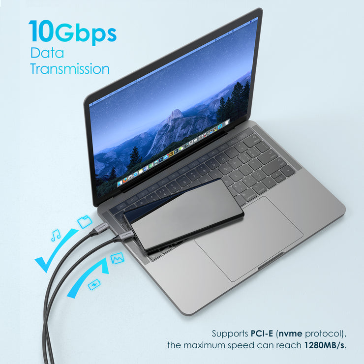 Lention Cable Compatible New iPad Pro/Mac Air/Surface  | Cables | 4K/60Hz Video | Lention