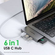 LENTION USB C Portable Hub with 100W Power Delivery-$35.99  | Lention.com