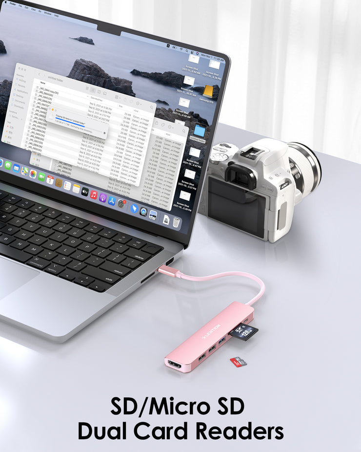 LENTION 7-in-1 USB C Hub (CB-CE18)