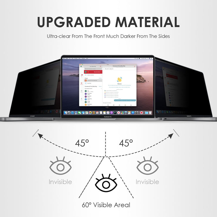 Lention.com: Anti Glare Screen Protector Compatible with MacBook Air 13 MacBook Pro 13/16 with Multi-Touch Bar