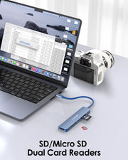 LENTION 7-in-1 USB C Hub (CB-CE18)