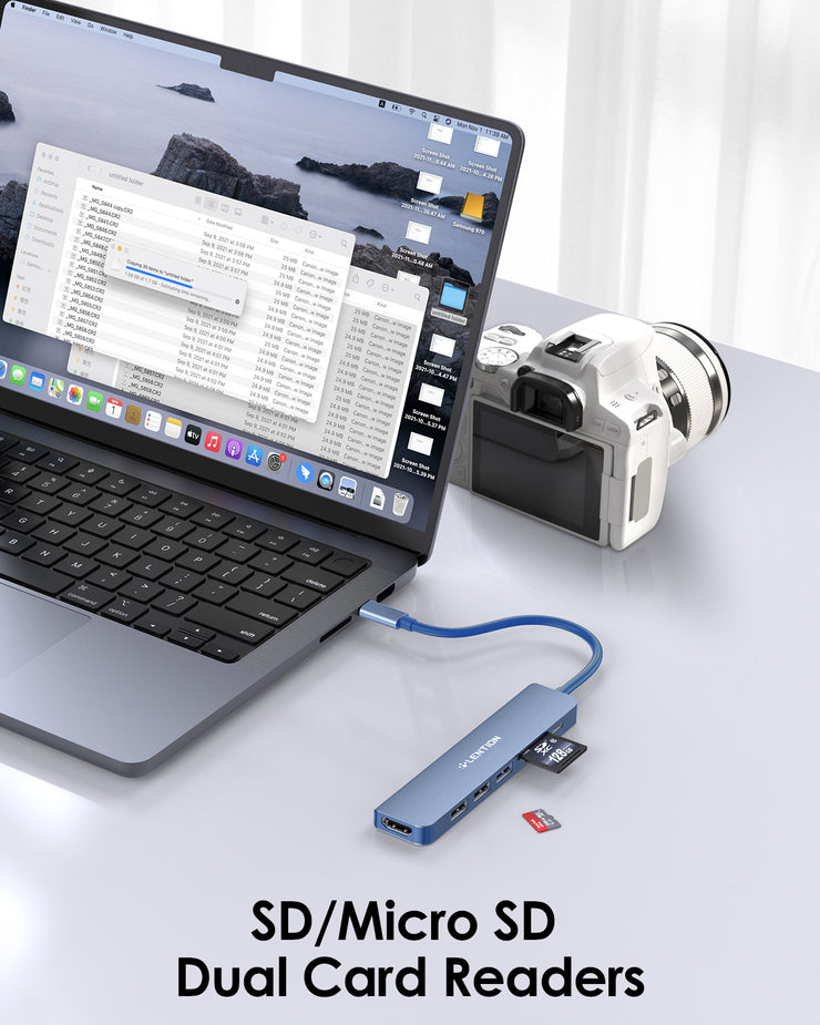 LENTION 7-in-1 USB C Hub (CB-CE18)