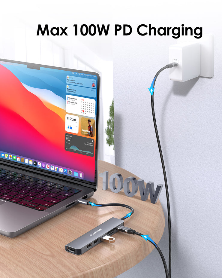 LENTION 7-in-1 USB C Hub (CB-CE18)
