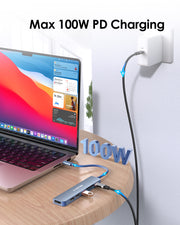 LENTION 7-in-1 USB C Hub (CB-CE18)