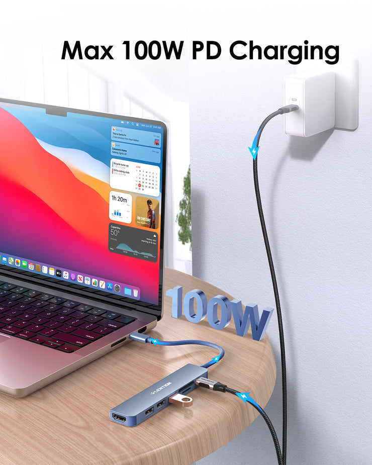 LENTION 7-in-1 USB C Hub (CB-CE18)