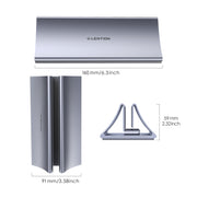 LENTION Aluminum Space-Saving Vertical Desktop Stand (Stand-LS2)