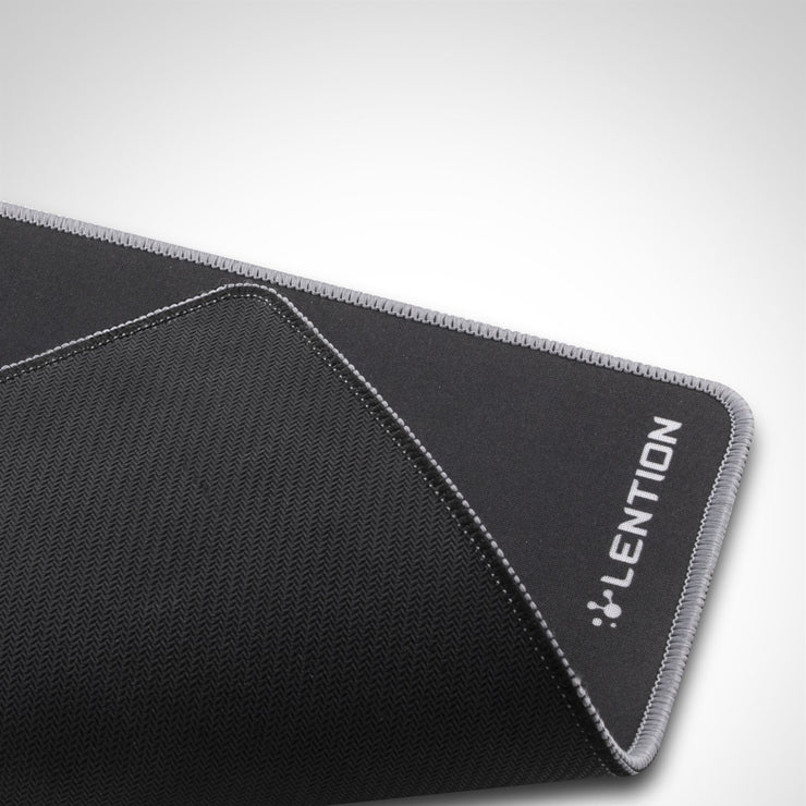 Mouse pad with stitched edges | Lention