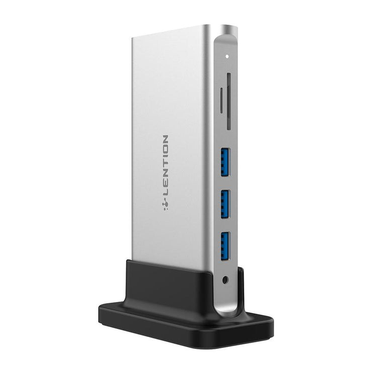 LENTION 10 in 1 Long Cable USB C Docking Station (CB-D55)