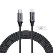 LENTION USB-C to Lighting Non-Slip Series 3A Cable (CB-CLN-3A1M)