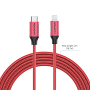 LENTION USB-C to Lighting Non-Slip Series 3A Cable (CB-CLN-3A1M)