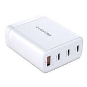 LENTION GaN 100W Gallium Nitride Fast Charger US and JP Standard (PQ1002Pro-WHI)
