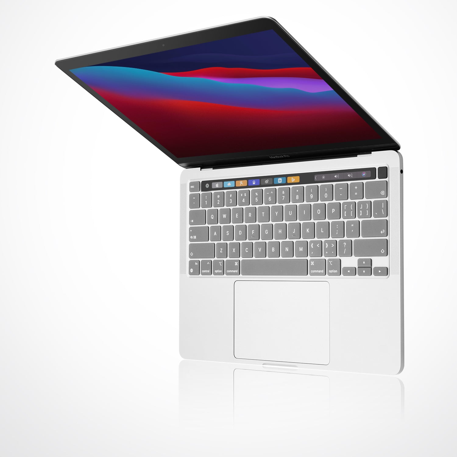 LENTION Silicone Keyboard Cover Skin for MacBook Pro 13/16 inch with Touch Bar (US Layout) - Thumbnail 2