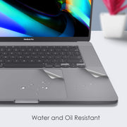 Space gray Palm Rest Skin for 16" MacBook Pro with Thunderbolt 3 Ports - Lention.com
