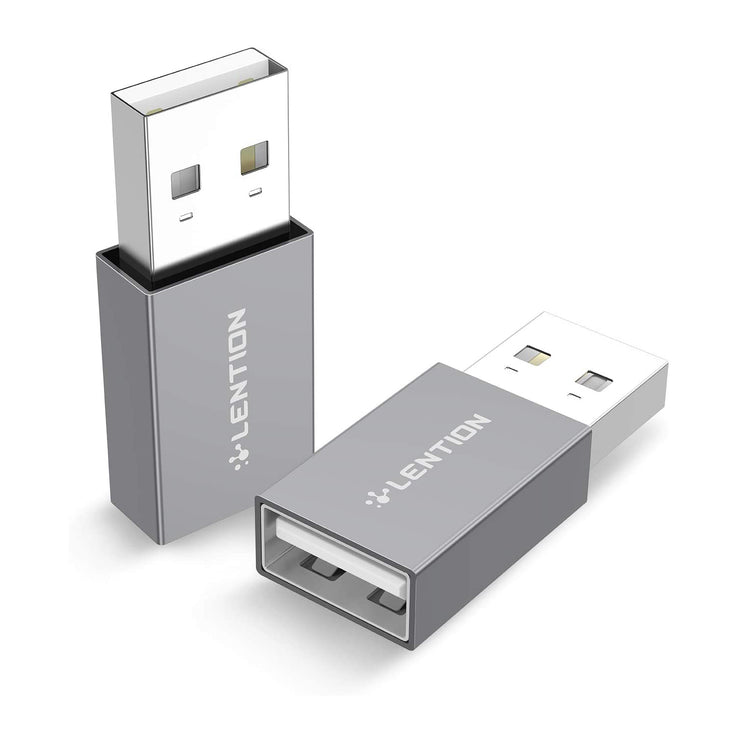 Lention CB-H2 adapter-USB-A Female to USB-A Male Charger Protector Adapter-for $7.99 from Lention.