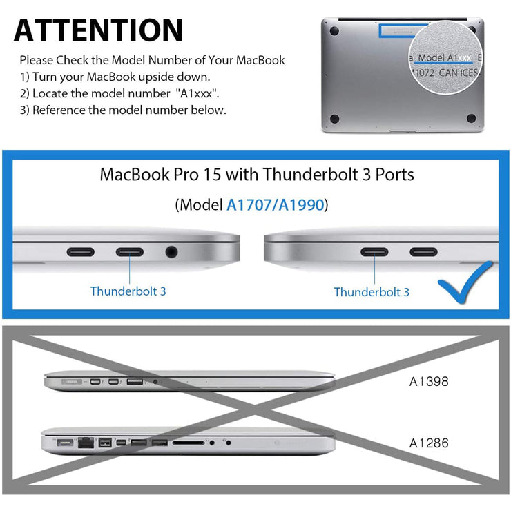 Palm Rest Skin Case For MacBook Pro (15-inch, 2016-2019, with Thunderbolt 3 Ports) | Lention.com