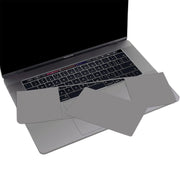 Lention.com: Palm Rest Skin Compatible  with MacBook Pro (15-inch, 2016-2019, with Thunderbolt 3 Ports)(Space gray/Silver): Computers & Accessories