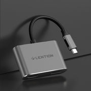  USB-C to HDMI & DisplayPort, Supports Dual 4K/30Hz Output - $35.99 -  Lention.com