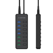 CB-H92: LENTION Powered 7 USB 3.0 Multiport Hub with 3 Smart Charging